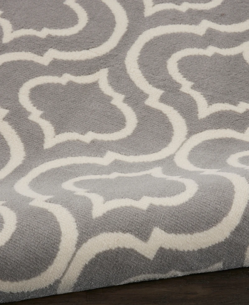 Nourison Home Jubilant JUB19 5'3"x5'3" Round Area Rug