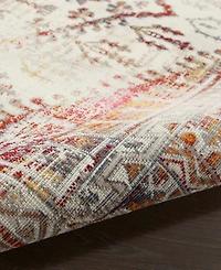 Nourison Home Vintage Kashan VKA08 4'x4' Round Area Rug