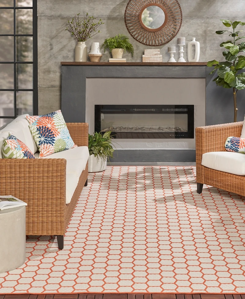 Nourison Home Twist Reversible TWS01 8'x10' Area Rug