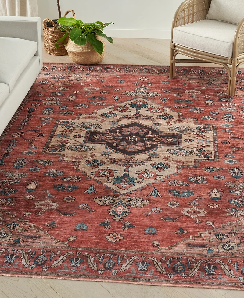 Nourison Home Grand Washables GRW03 7'10"x9'10" Area Rug