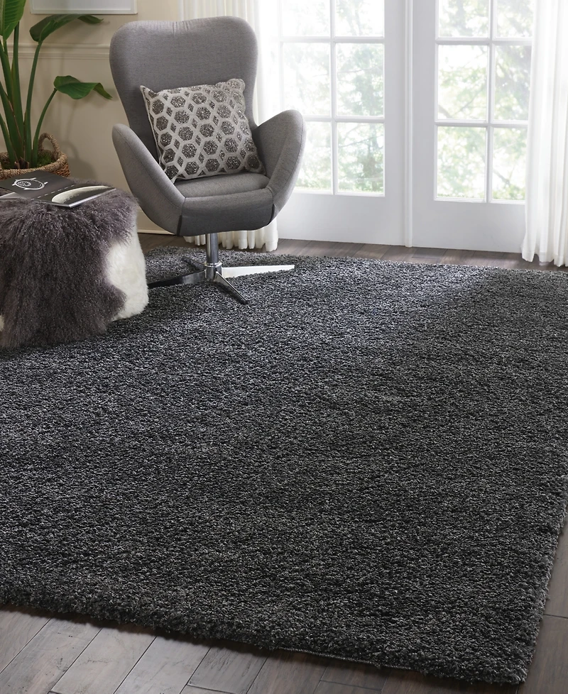 Nourison Home Malibu Shag MSG01 6'7"x9'6" Area Rug