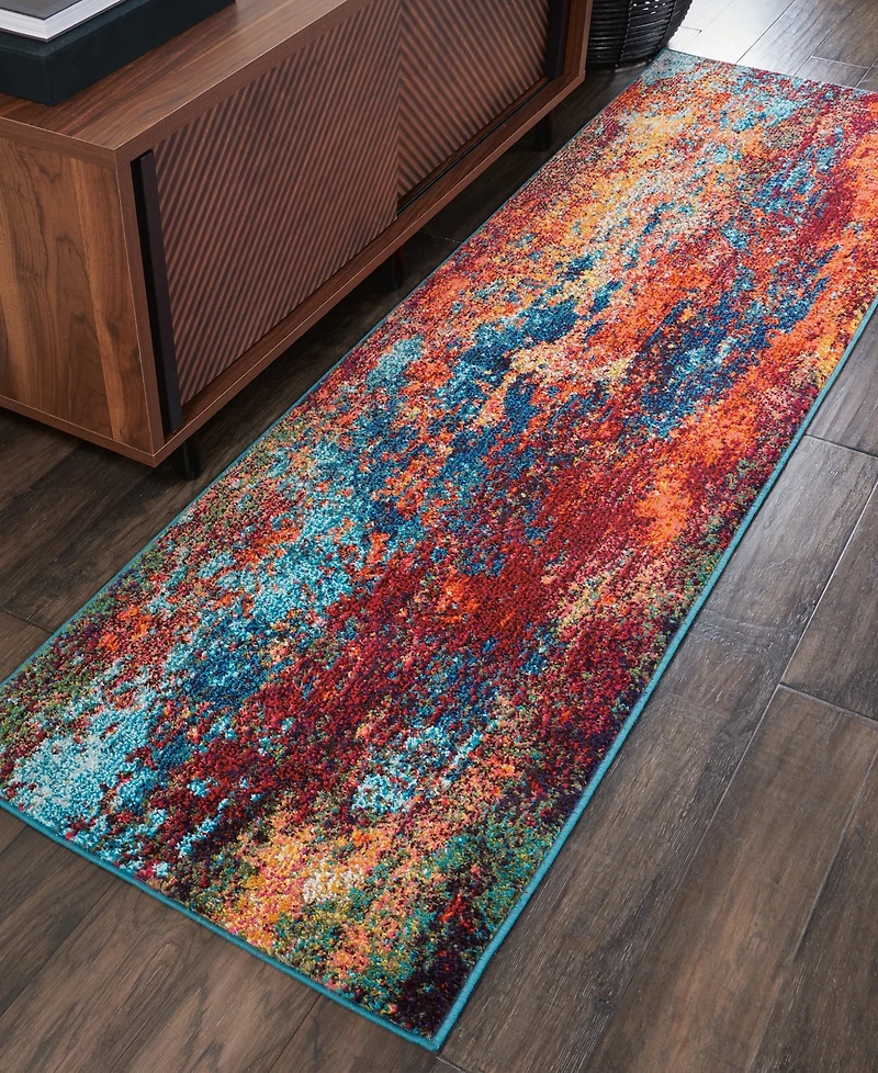 Nourison Home Celestial CES08 2'2"x7'6" Runner Area Rug