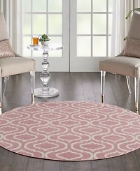 Nourison Home Jubilant JUB19 5'3"x5'3" Round Area Rug
