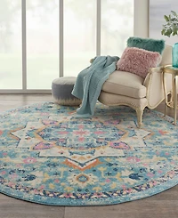 Nourison Home Passion PSN25 8'x8' Round Area Rug