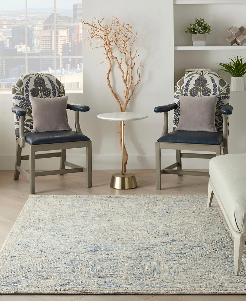 Nourison Home Interlock ITL02 3'9"x5'9" Area Rug