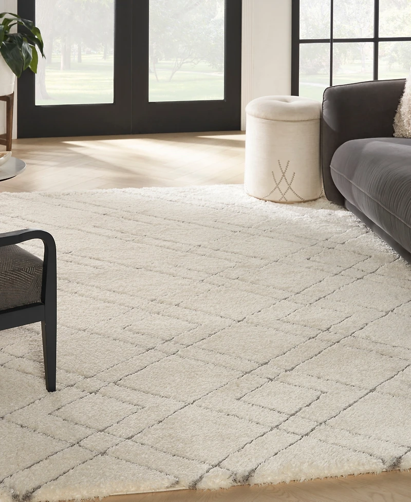 Nourison Home Dreamy Shag DRS07 7'10"x9'10" Area Rug