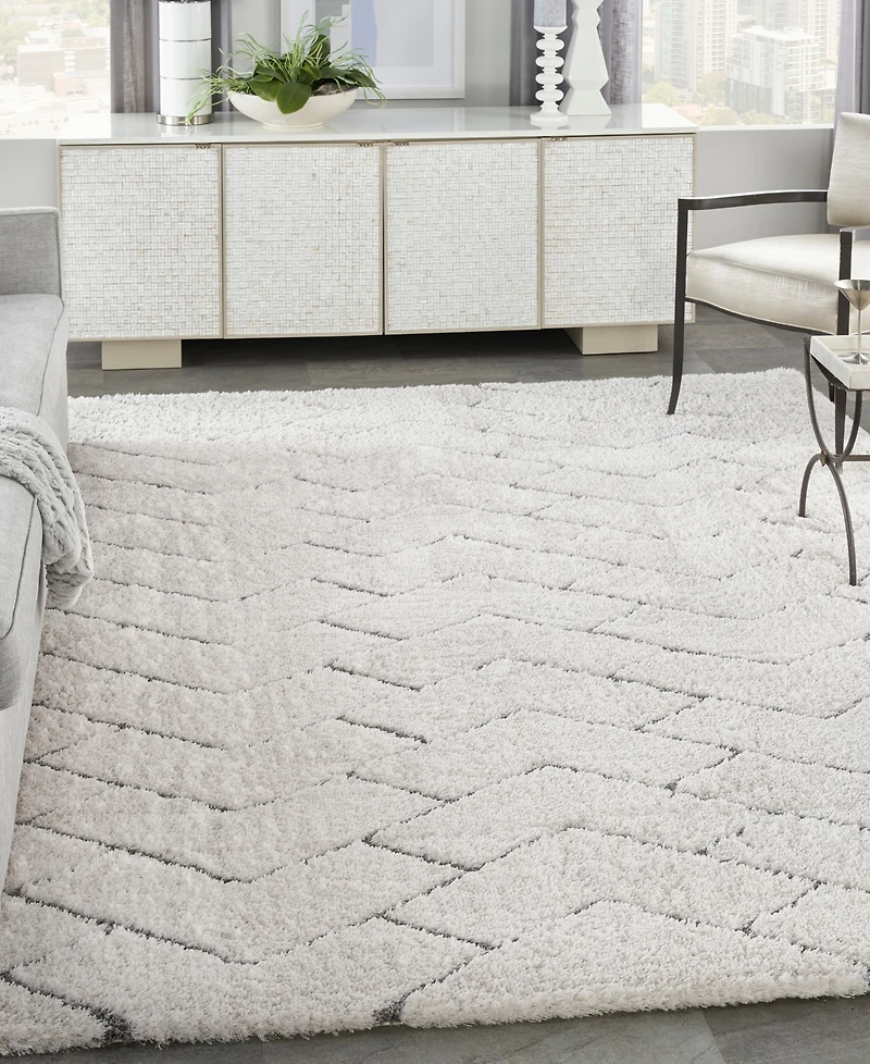 Nourison Home Dreamy Shag DRS03 7'10"x9'10" Area Rug