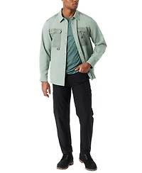 Bass Outdoor Men's Relaxed Fit Camo Worker Shirt Jacket