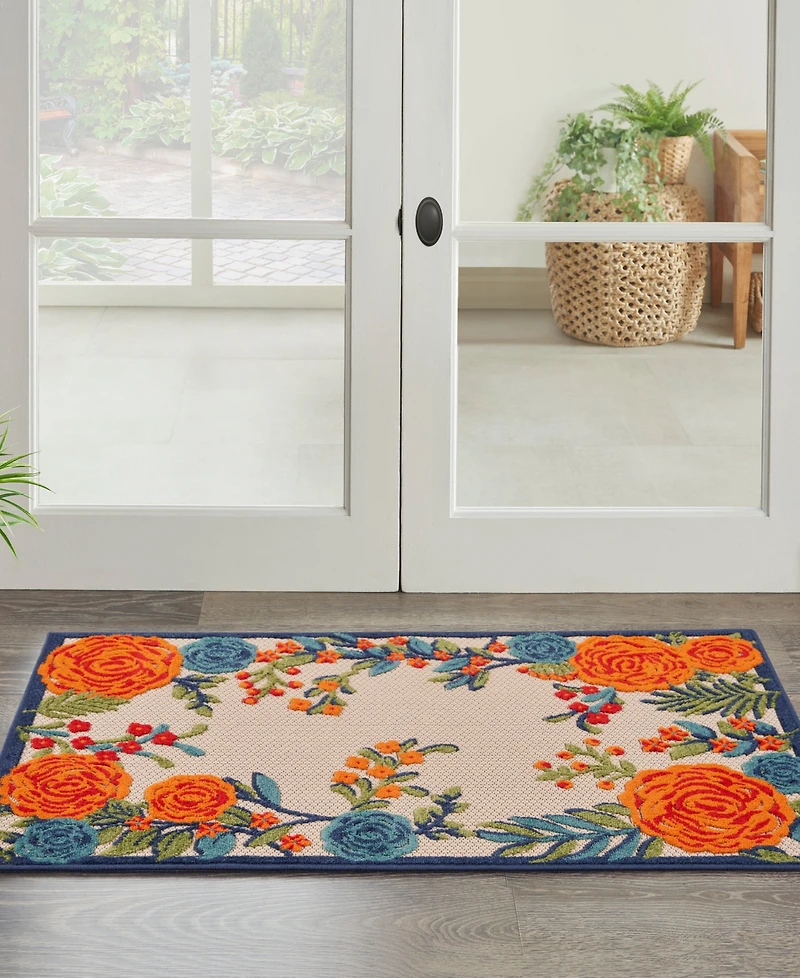 Nourison Home Aloha ALH32 2'8"x4' Area Rug
