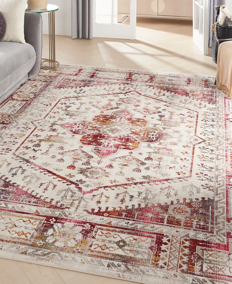 Nourison Home Vintage Kashan VKA08 7'10"x9'10" Area Rug