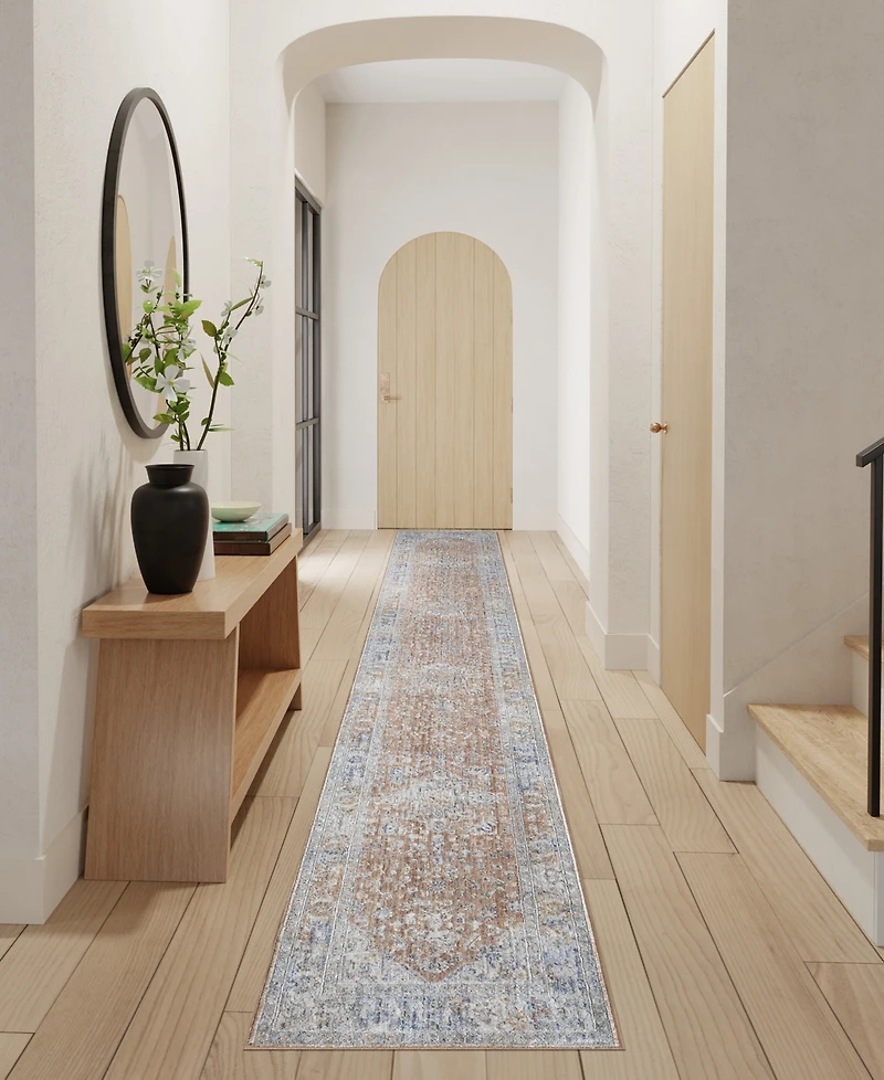 Nourison Home Elegant Heirlooms ELH01 2'2"x12' Runner Area Rug