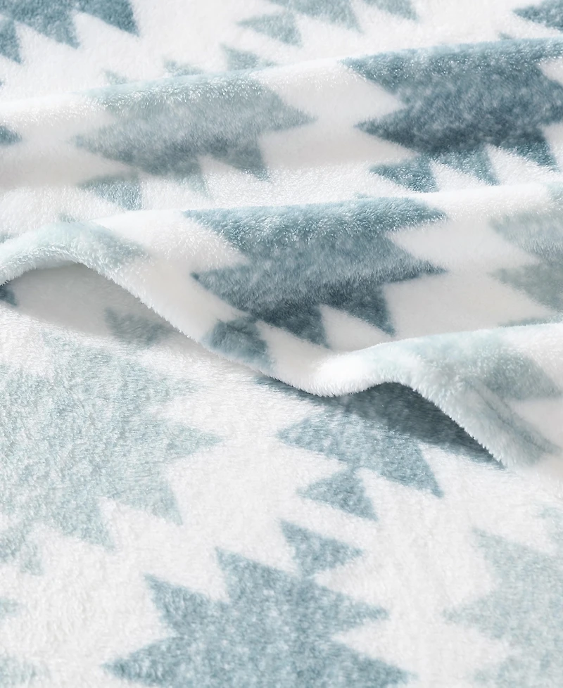 Wrangler Southwest Ultra Soft Plush Fleece Throw, 60" x 50"