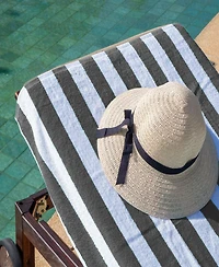 California Cabana Beach Towel (4 Pack, 30x70 in.), Striped, Soft Ringspun Cotton, Oversized Pool