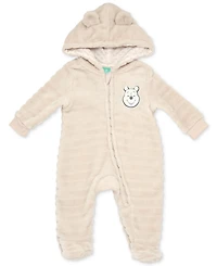 Disney Baby Winnie-the-Pooh Faux-Fur Footed Pram Coverall