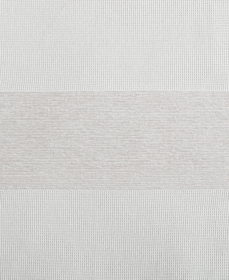 Vera Wang Chenille Waffle Stripe 3-Pc. Duvet Cover Set, King