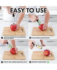 Easy to Use Durable Apple Corer Remover - Stainless Steel Cupcake
