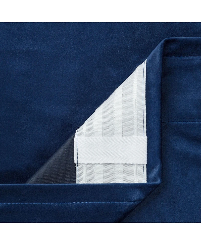 Chanasya Premium 2-Panel Blackout Velvet Curtains