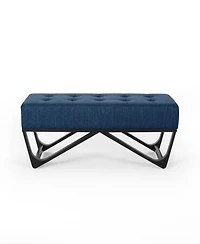 Navy blue Ottoman