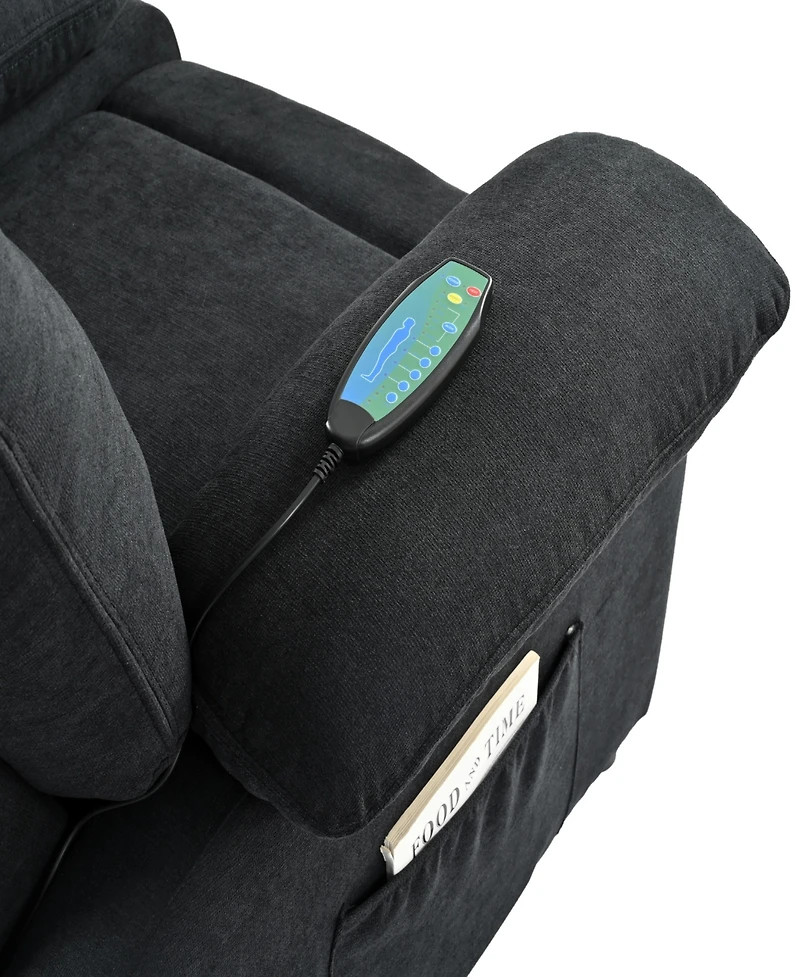 Streamdale Furniture Recliner Chair with Message and Heater, Recliner Chair for Adult, Manual Control Message Chair