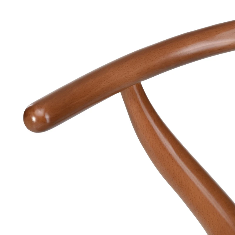 Streamdale Furniture Wishbone Chairs for Dining Room, Soild Wood Weave Dining Chair, Armchair, Fully Assembled, Set of 2