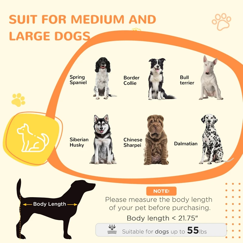 Streamdale Furniture Dog Crate Furniture with Adjustable Shelf, Dog Crate End Table, Indoor Pet Crate for Medium and Large Dogs, with Large Flat Surfa