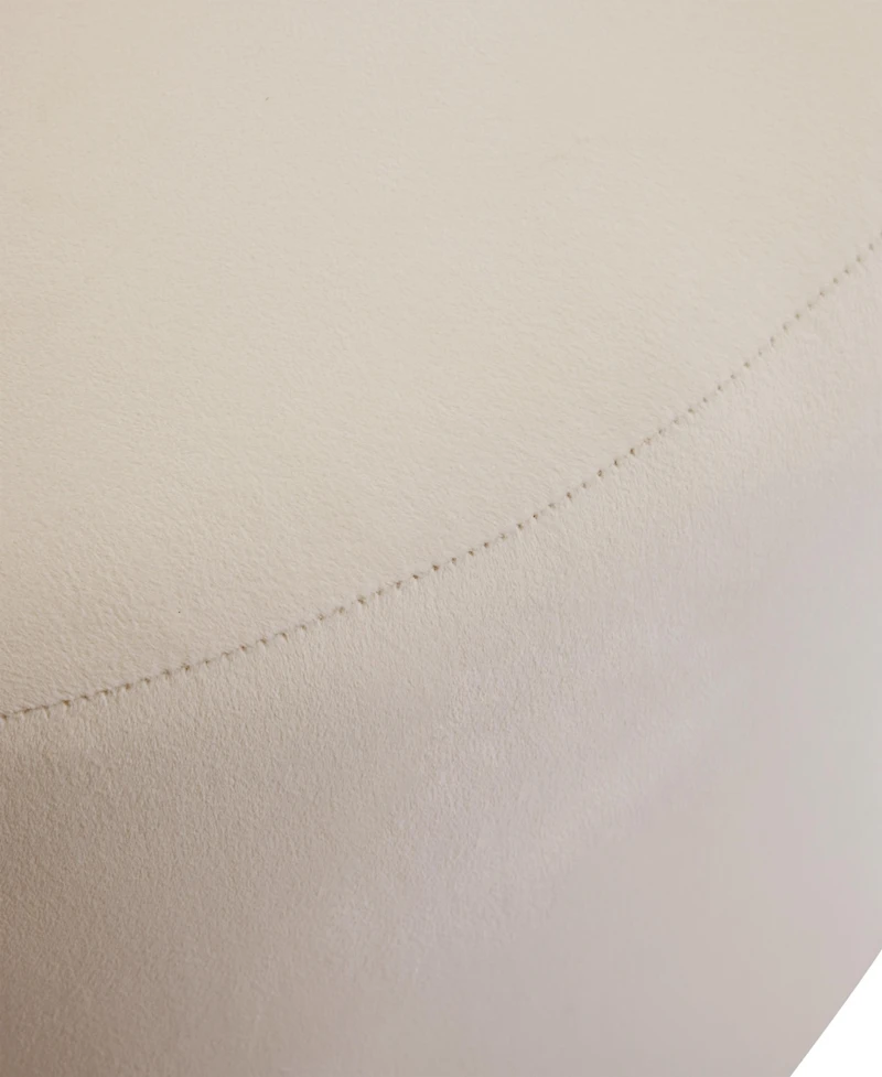 Streamdale Plush Velvet Ottoman Comfort & Elegance
