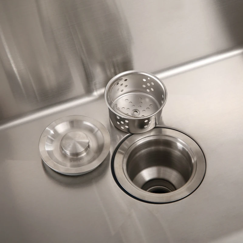 Streamdale 24" Stainless Steel Sink with Faucet & Drain