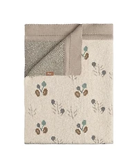 Crane Baby Infants Avery Cotton Poppy Knitted Blanket