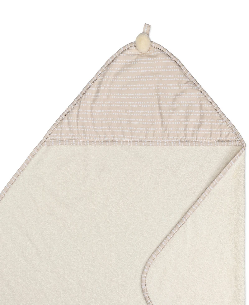 Crane Baby Infants Cove Dot Hooded Towel