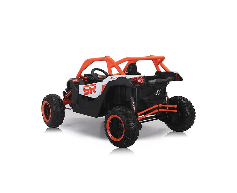Streamdale Furniture 24V7A 200W2 Super power four-wheel shock absorber with high and low speed Usb Bluetooth music kids ride on car electric car for c