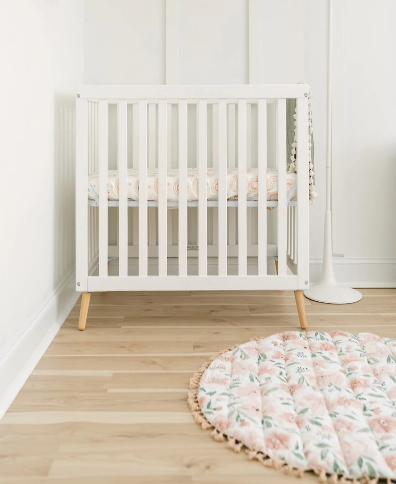 Crane Baby Infants Parker Fitted Rainbow Crib Sheet