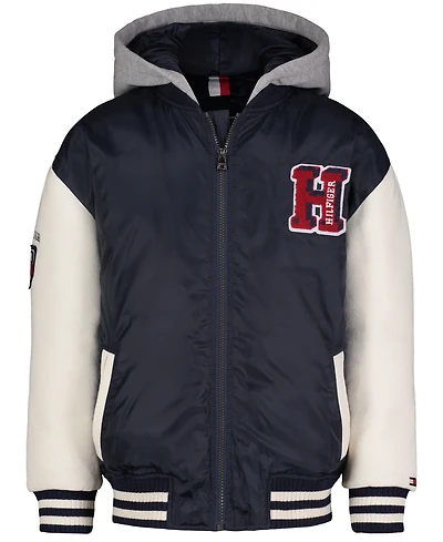 Tommy Hilfiger Big Boys Relaxed Fit Bomber Jacket