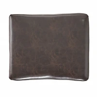 Simplie Fun 30-Inch Bonded Leather Backless Bar Stool (Set Of 2), Brown