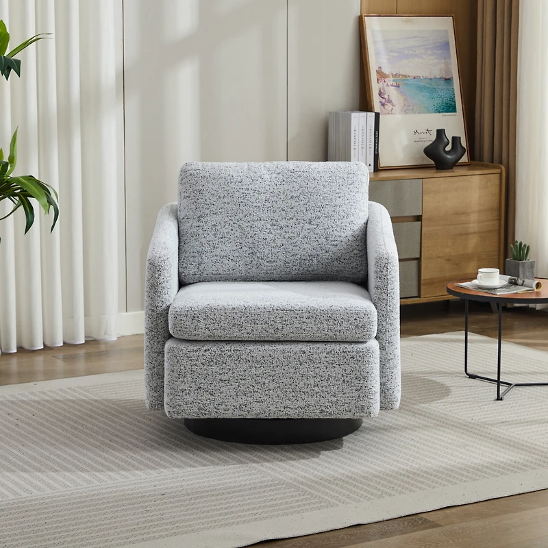 Streamdale 31.5" Swivel Accent Chair for Living Rooms