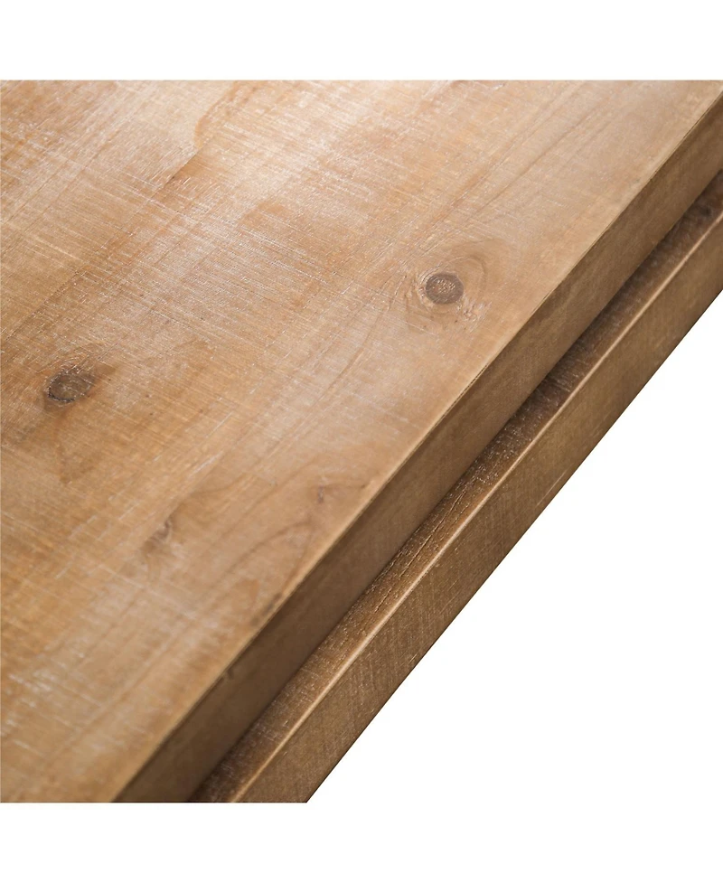 Streamdale Versatile 2-Tier Wood Coffee Table (48"x24"x16")