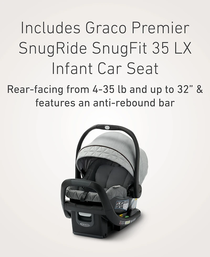 Graco Baby Premier Modes Nest 3-in-1 Travel System