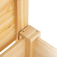 Raised Garden Bed Set of 3, Wooden Elevated Planter Box with Legs and Bed Liner, for Backyard and Patio to Grow Vegetables, Herbs, and Flowers, Natura