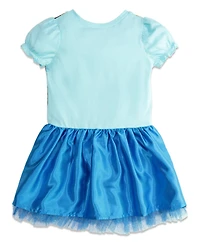 Frozen Big Girls Disney Princess Anna Fur Dress