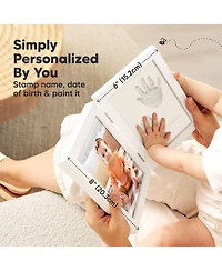 Rune Baby Hand and Footprint Kit Frame, Shower Gifts for Girls, Boys, Newborn Makers