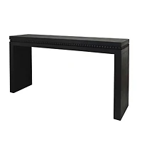 Streamdale Wood Console Table/Desk with Beads