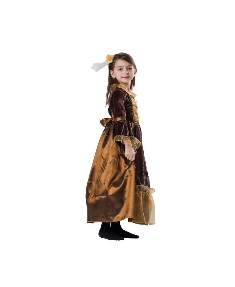 Dress Up America Duchess & Hair Pin Costume Set - Toddlers Girls