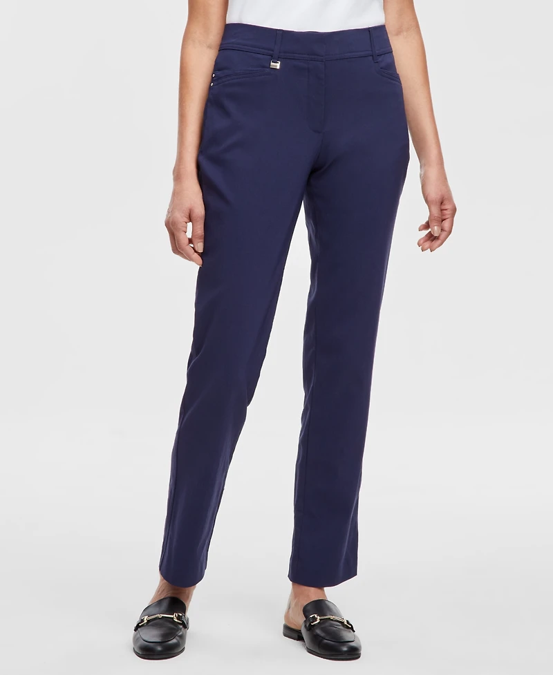 Jm Collection Women's Curvy-Fit, Tummy Control Pants, Regular & Short Lengths, Exclusively at Macy's