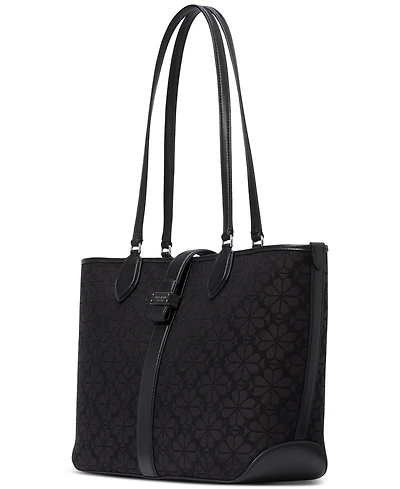 kate spade new york Spade Flower Jacquard Medium Open Tote