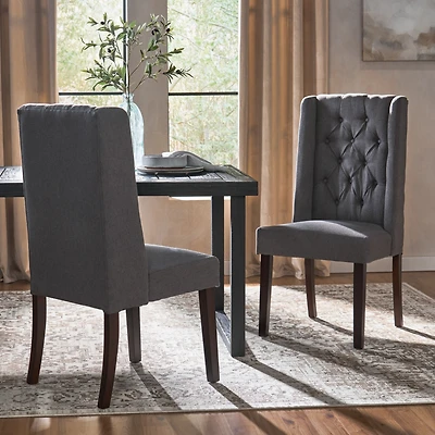 Streamdale Furniture Luxurious Tufted Dining Chairs: Comfort And Style In One