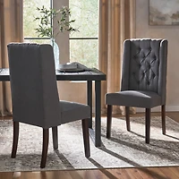 Streamdale Furniture Luxurious Tufted Dining Chairs: Comfort And Style In One
