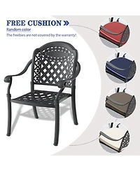 Streamdale 3-Piece Patio Set w/ Cushions