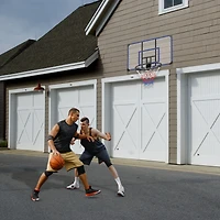 Streamdale Wall-Mount Basketball Hoop, Shatterproof Back, Folding Hoop