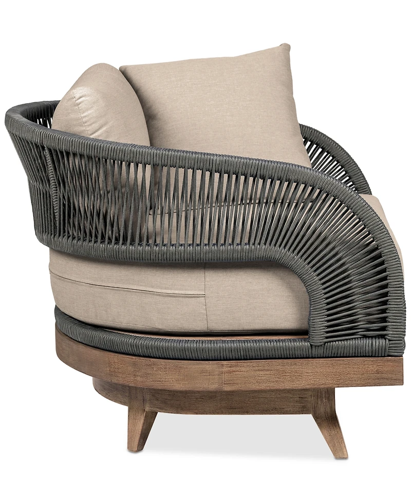 Orbit Outdoor Swivel Club Chair