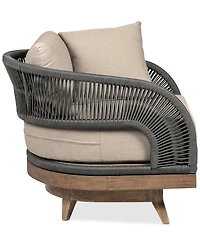 Orbit Outdoor Swivel Club Chair
