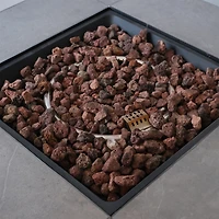 Streamdale 500k Btu Square Gas Fire Table with Cover